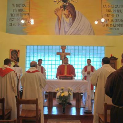 14-19 septembrie: Oneşti: Exerciţii spirituale şi profesiune solemnă la fraţii capucini