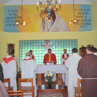 14-19 septembrie: Oneşti: Exerciţii spirituale şi profesiune solemnă la fraţii capucini