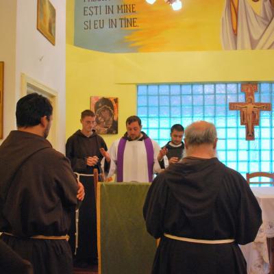 14-19 septembrie: Oneşti: Exerciţii spirituale şi profesiune solemnă la fraţii capucini