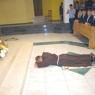 14-19 septembrie: Oneşti: Exerciţii spirituale şi profesiune solemnă la fraţii capucini