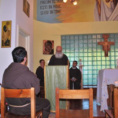 14-19 septembrie: Oneşti: Exerciţii spirituale şi profesiune solemnă la fraţii capucini