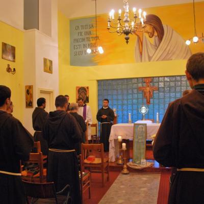 14-19 septembrie: Oneşti: Exerciţii spirituale şi profesiune solemnă la fraţii capucini