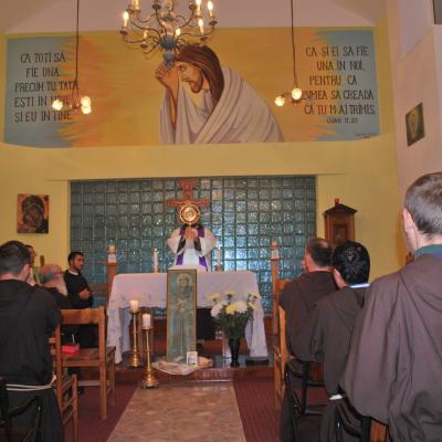 14-19 septembrie: Oneşti: Exerciţii spirituale şi profesiune solemnă la fraţii capucini