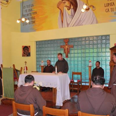 14-19 septembrie: Oneşti: Exerciţii spirituale şi profesiune solemnă la fraţii capucini