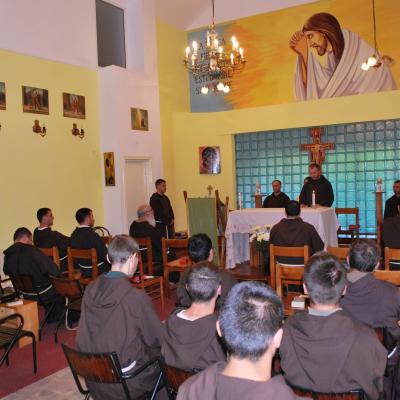 14-19 septembrie: Oneşti: Exerciţii spirituale şi profesiune solemnă la fraţii capucini