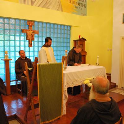 14-19 septembrie: Oneşti: Exerciţii spirituale şi profesiune solemnă la fraţii capucini