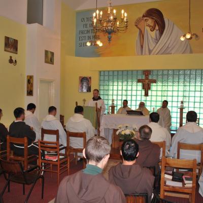 14-19 septembrie: Oneşti: Exerciţii spirituale şi profesiune solemnă la fraţii capucini