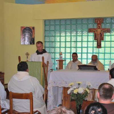 14-19 septembrie: Oneşti: Exerciţii spirituale şi profesiune solemnă la fraţii capucini