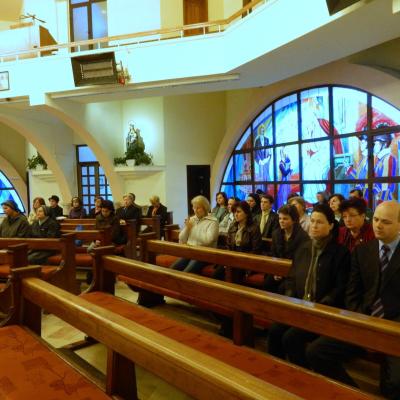 27 septembrie: Iaşi "Sfânta Tereza": Întâlnire între membrii vincenţieni şi creştinii din comuninatate cu ocazia zilei sfântului Vincenţiu de Paul