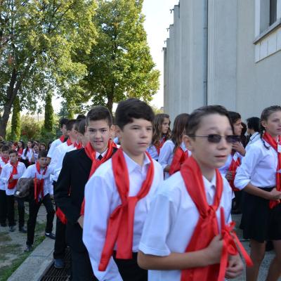 28 septembrie: Răducăneni: Administrarea Mirului. Foto: Ovidiu Bişog