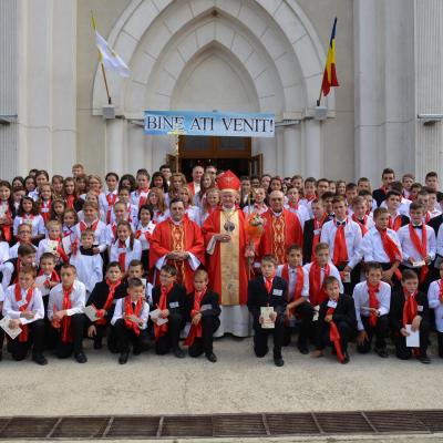 28 septembrie: Răducăneni: Administrarea Mirului. Foto: Ovidiu Bişog