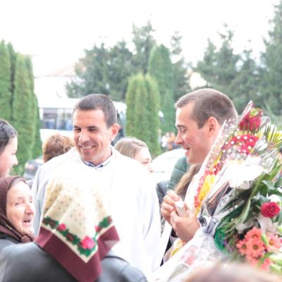4 octombrie: Roman: Sfinţire de diaconi la Institutul Teologic Franciscan. Foto: Marius Blaj
