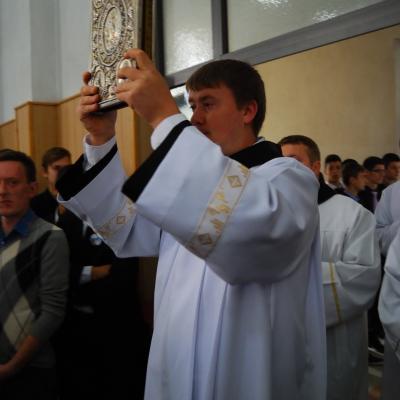 4 octombrie: Roman: Sfinţire de diaconi la Institutul Teologic Franciscan. Foto: Emilian Lupu