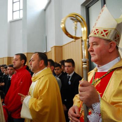 4 octombrie: Roman: Sfinţire de diaconi la Institutul Teologic Franciscan. Foto: Emilian Lupu