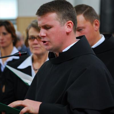 4 octombrie: Roman: Sfinţire de diaconi la Institutul Teologic Franciscan. Foto: Emilian Lupu