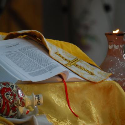 4 octombrie: Roman: Sfinţire de diaconi la Institutul Teologic Franciscan. Foto: Emilian Lupu