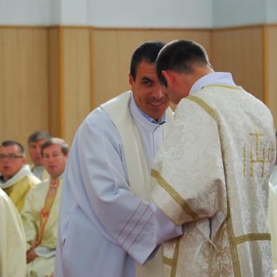4 octombrie: Roman: Sfinţire de diaconi la Institutul Teologic Franciscan. Foto: Emilian Lupu