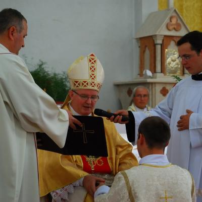 4 octombrie: Roman: Sfinţire de diaconi la Institutul Teologic Franciscan. Foto: Emilian Lupu