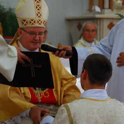4 octombrie: Roman: Sfinţire de diaconi la Institutul Teologic Franciscan. Foto: Emilian Lupu