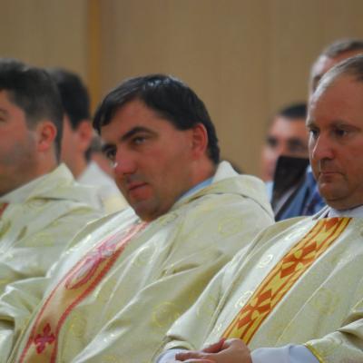 4 octombrie: Roman: Sfinţire de diaconi la Institutul Teologic Franciscan. Foto: Emilian Lupu