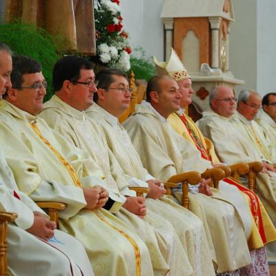4 octombrie: Roman: Sfinţire de diaconi la Institutul Teologic Franciscan. Foto: Emilian Lupu