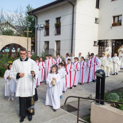 5 octombrie: Iaşi: Hramul bisericii "Sfânta Tereza a Pruncului Isus"