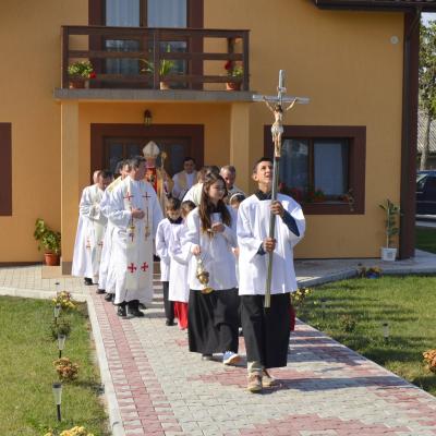 6 octombrie: Belceşti: Binecuvântarea noii case parohiale şi hramul comunităţii