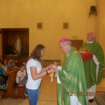 12 octombrie: Roma: ÎPS Ioan Robu în vizită la comunitatea romano-catolică română. Casilina