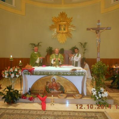 12 octombrie: Roma: ÎPS Ioan Robu în vizită la comunitatea romano-catolică română. Casilina