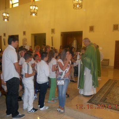 12 octombrie: Roma: ÎPS Ioan Robu în vizită la comunitatea romano-catolică română. Casilina