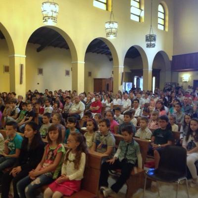 12 octombrie: Roma: ÎPS Ioan Robu în vizită la comunitatea romano-catolică română. Casilina