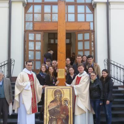 13-14 octombrie: Chişinău: Încheierea pelerinajului Crucii şi Icoanei ZMT în Republica Moldova şi preluarea acestora de o delegaţie din Dieceza de Iaşi