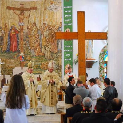 13-14 octombrie: Chişinău: Încheierea pelerinajului Crucii şi Icoanei ZMT în Republica Moldova şi preluarea acestora de o delegaţie din Dieceza de Iaşi