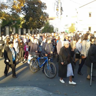 16 octombrie: Simbolurile Zilelor Mondiale ale Tineretului au ajuns la Iaşi