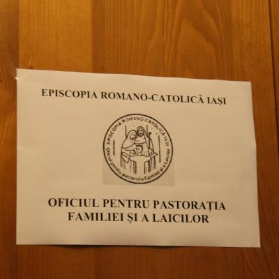 22 octombrie: Iaşi: Oficiul pentru Pastoraţia Familiei şi a Laicilor are o "casă"