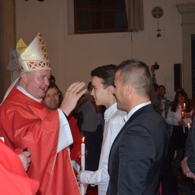 25 octombrie: Padova: Conferirea sacramentului Mirului