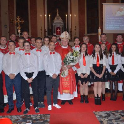 25 octombrie: Padova: Conferirea sacramentului Mirului