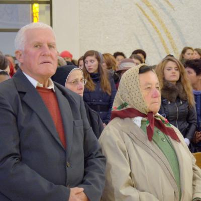 26 octombrie: Iaşi: Profesiunea călugărească perpetuă a sorei Tereza-Florentina Bordaş. Foto: Ovidiu Bişog