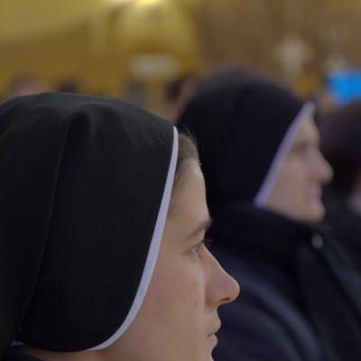 26 octombrie: Iaşi: Profesiunea călugărească perpetuă a sorei Tereza-Florentina Bordaş. Foto: Ovidiu Bişog