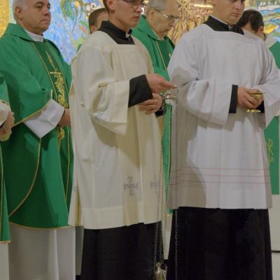 26 octombrie: Iaşi: Profesiunea călugărească perpetuă a sorei Tereza-Florentina Bordaş. Foto: Ovidiu Bişog