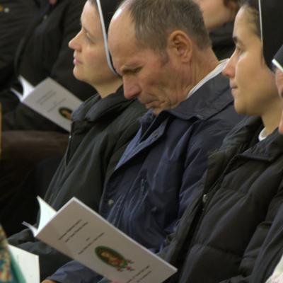 26 octombrie: Iaşi: Profesiunea călugărească perpetuă a sorei Tereza-Florentina Bordaş. Foto: Ovidiu Bişog