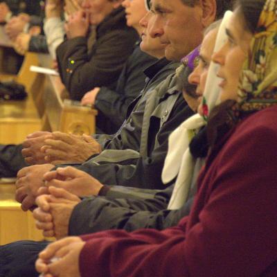 26 octombrie: Iaşi: Profesiunea călugărească perpetuă a sorei Tereza-Florentina Bordaş. Foto: Ovidiu Bişog