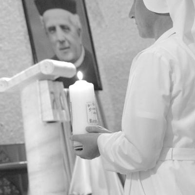 26 octombrie: Iaşi: Profesiunea călugărească perpetuă a sorei Tereza-Florentina Bordaş. Foto: Ovidiu Bişog