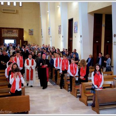 26 octombrie: Verona: Conferirea sacramentului Mirului de către PS Aurel Percă