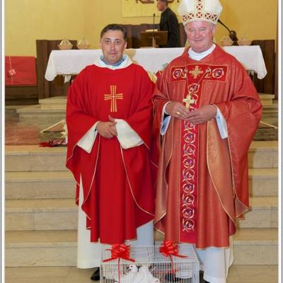 26 octombrie: Verona: Conferirea sacramentului Mirului de către PS Aurel Percă