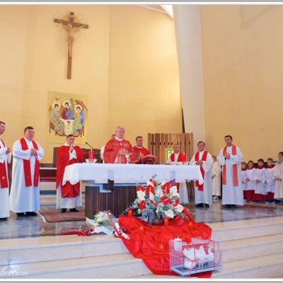 26 octombrie: Verona: Conferirea sacramentului Mirului de către PS Aurel Percă