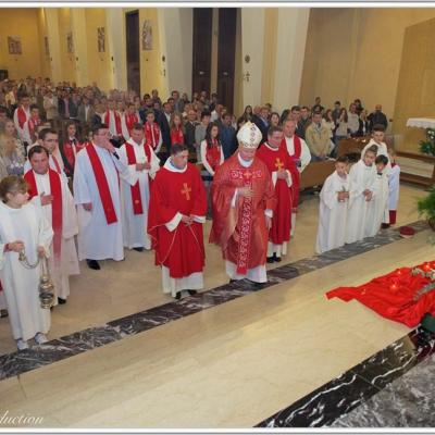26 octombrie: Verona: Conferirea sacramentului Mirului de către PS Aurel Percă