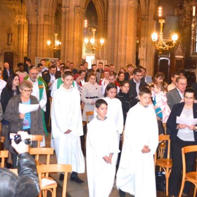 26 octombrie: Vizită oficială în cadrul comunităţii romano-catolice române din Paris
