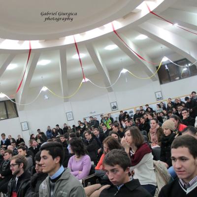 4 noiembrie: Iaşi: Autoarea germană Gabriele Kuby la lansarea propriilor cărţi despre teoria "gender". Foto: Ionuţ-Gabriel Giurgică