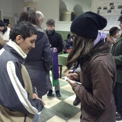 30 noiembrie: Roman: Vincenţieni în vizită la spitalul din Bozieni